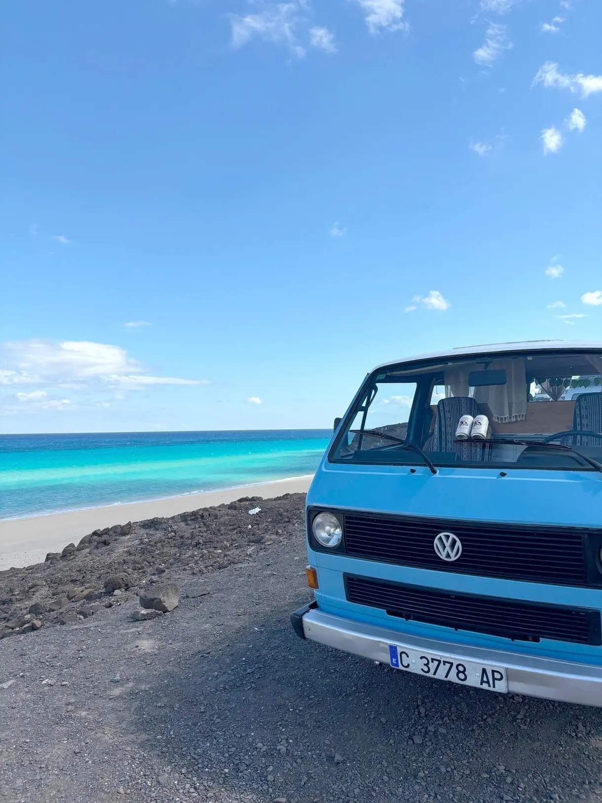 Skye camper rental in Fuerteventura